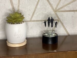 LED Family Silhouette